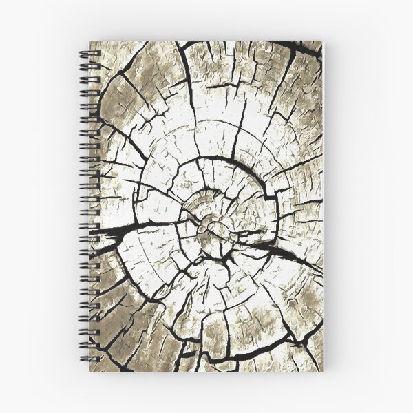 Item preview, Tree Stump In Pale Grey Monotone Abstract Art designed and sold by taiche.
