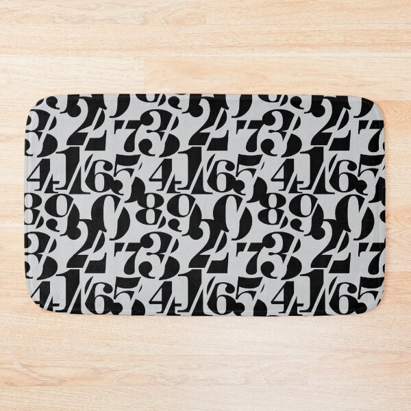 Item preview, Sliced Serif Numbers. Algebra Fan Design designed and sold by RPuniquedesigns.