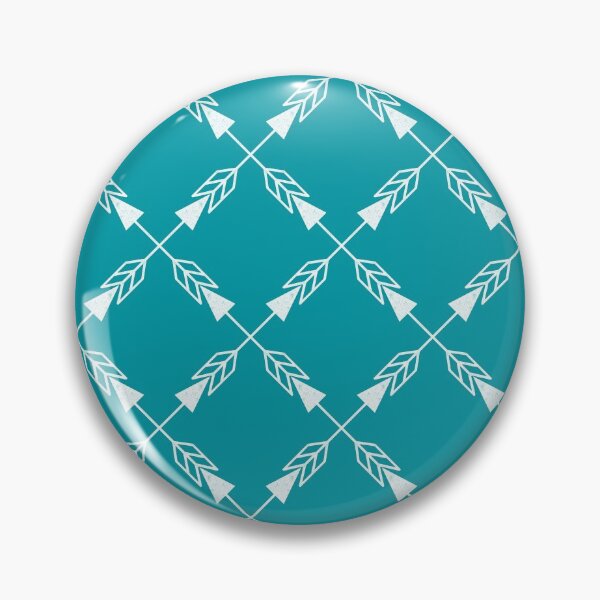 Item preview, Crossed Arrows on Teal designed and sold by The Wellington Boot.