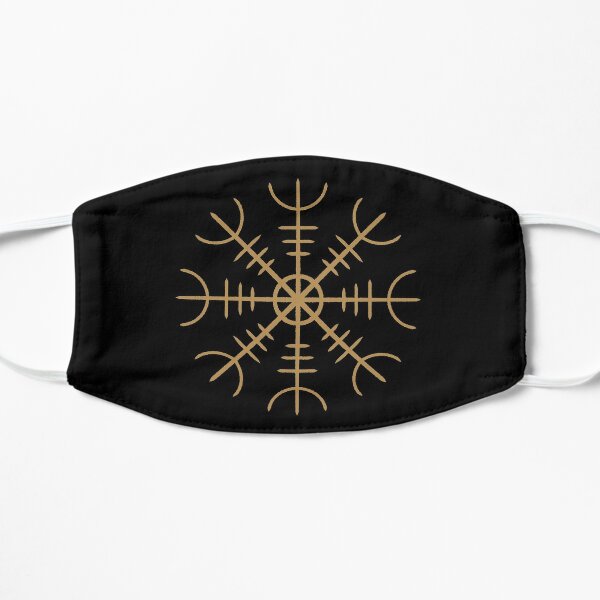Viking Protection Rune Flat Mask