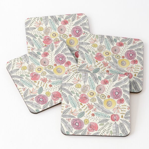 Item preview, feather fleur watercolor designed and sold by scrummy.