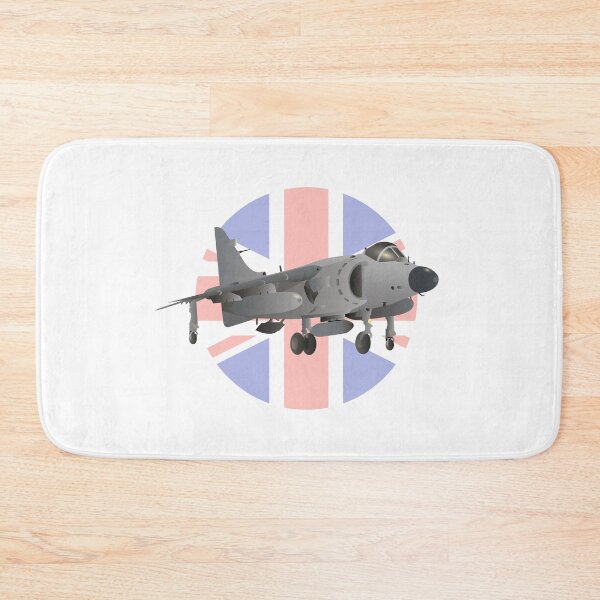 Item preview, Sea Harrier Jet Fighter with UK Flag designed and sold by NorseTech.