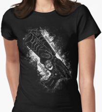 The system holds justice at gunpoint Women's Fitted T-Shirt