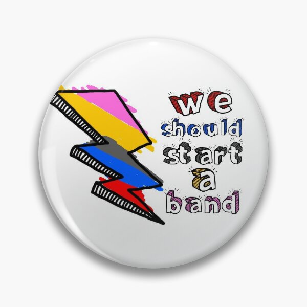 Power Rangers - We Should Start a Band Pin