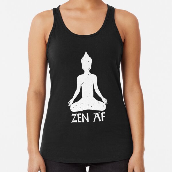 Zen AF Meditation Buddha in Lotus Pose Funny Yoga Quote for Men Women Gifts  Poster for Sale by alenaz