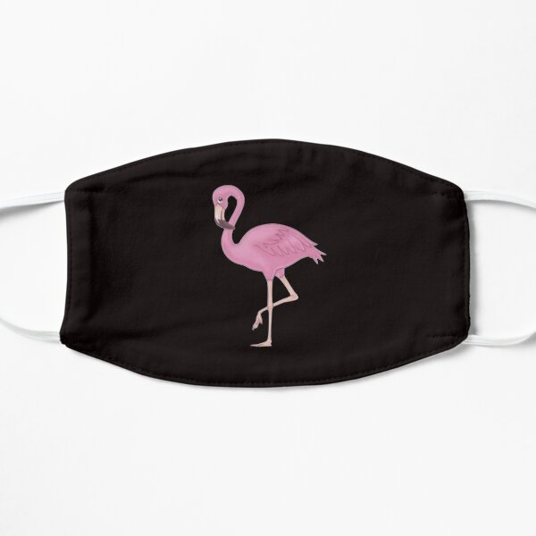 Flamingo Pink And Beautiful Mask By Madcapviolet Redbubble - bird mask roblox