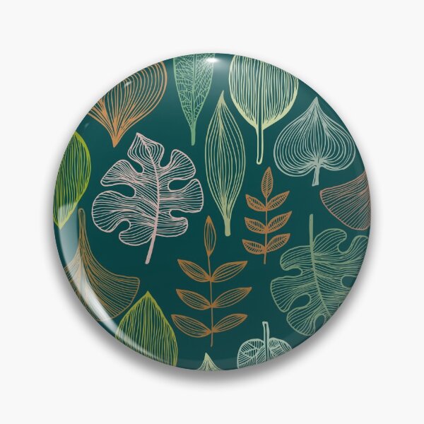 Item preview, Leaves on dark green background designed and sold by yulia-rb.
