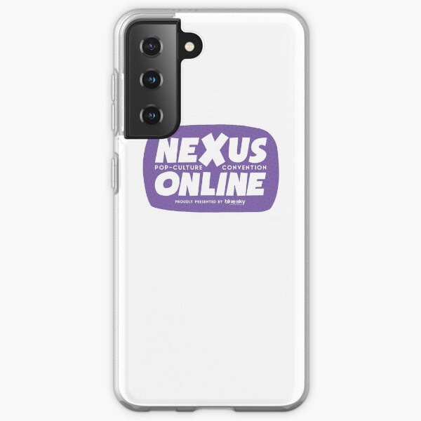 Nexus Online Logo Bubble - Purple Samsung Galaxy Soft Case