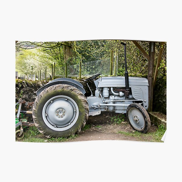 Our Good Old Tractor Poster