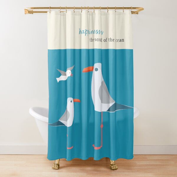 Item preview, Coastal Happiness Ocean designed and sold by limeandcedar.
