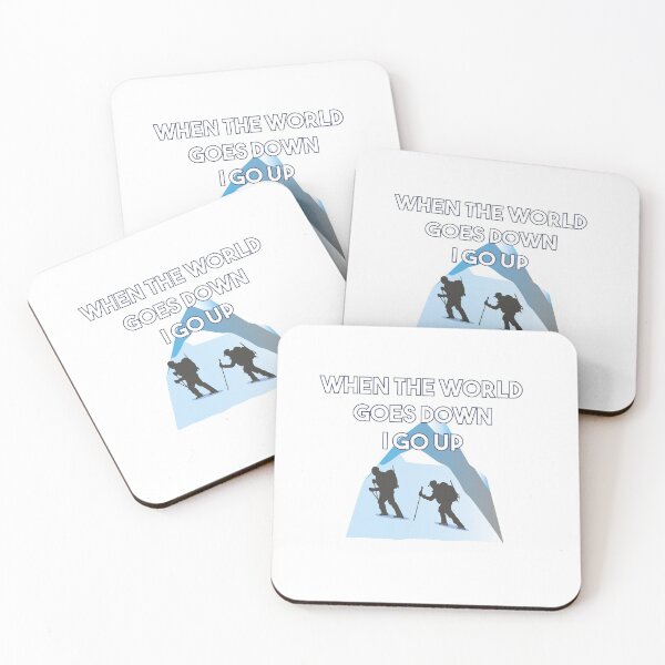 Item preview, Mountaineering When The World Goes Down I Go Up designed and sold by NorseTech.