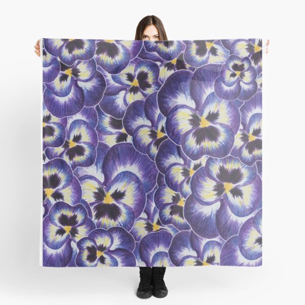 Plenty Pansies Scarf