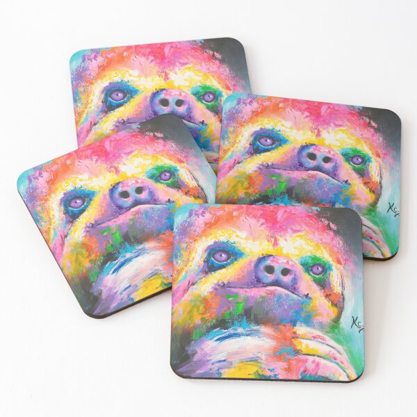 Item preview, Psychedelic Sloth designed and sold by Krystle Cole.