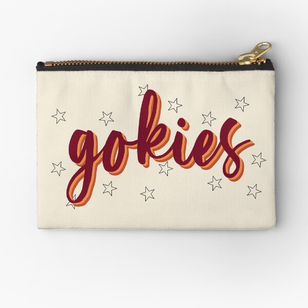 gokies calligraphy Zipper Pouch
