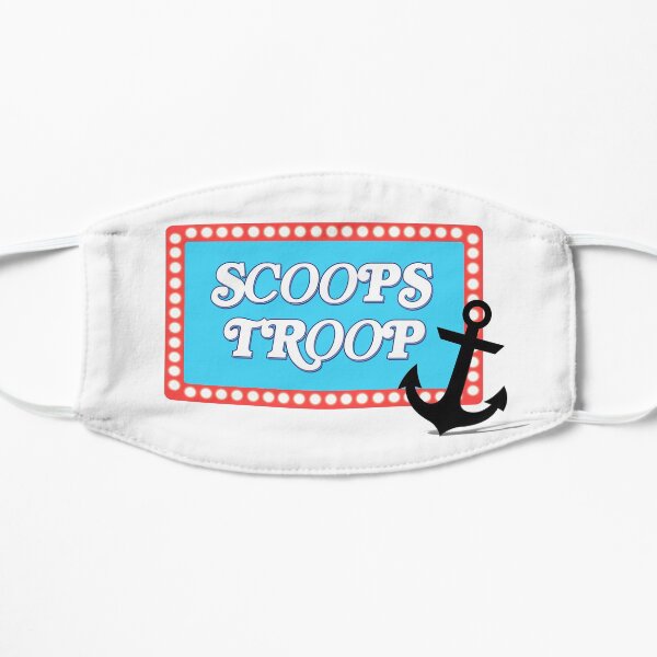 Stranger Things 3 - Scoops Troop Flat Mask