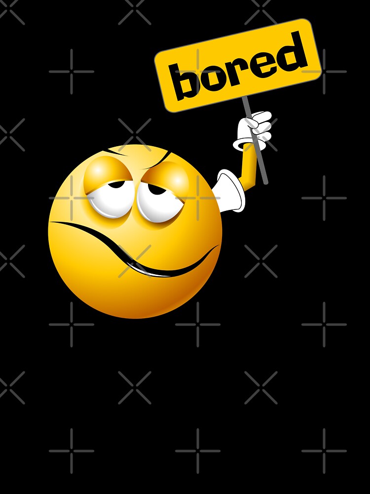 Bored Smiley Funny Emoji Icon