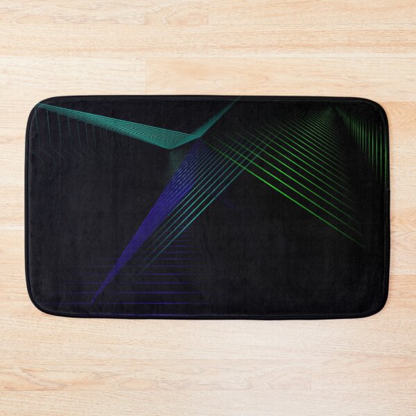 Item preview, Black geometric art dark galaxy designed and sold by Carolina Salazar.