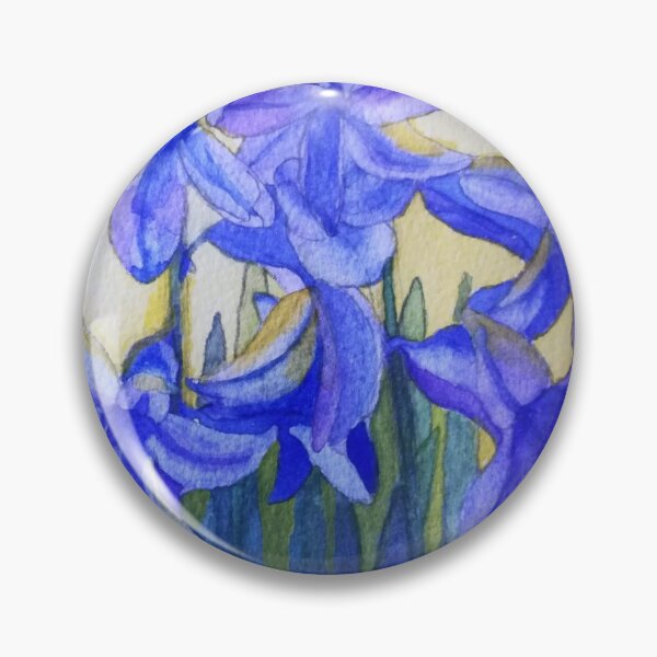 Item preview, Bluebells watercolour painting designed and sold by esvb.