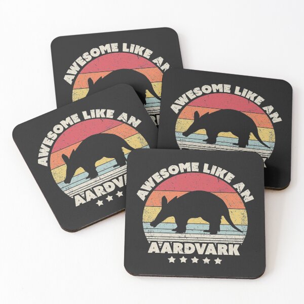 Item preview, Aardvark Print. Retro, Awesome Like An Aardvark Graphic designed and sold by PackAPunch.