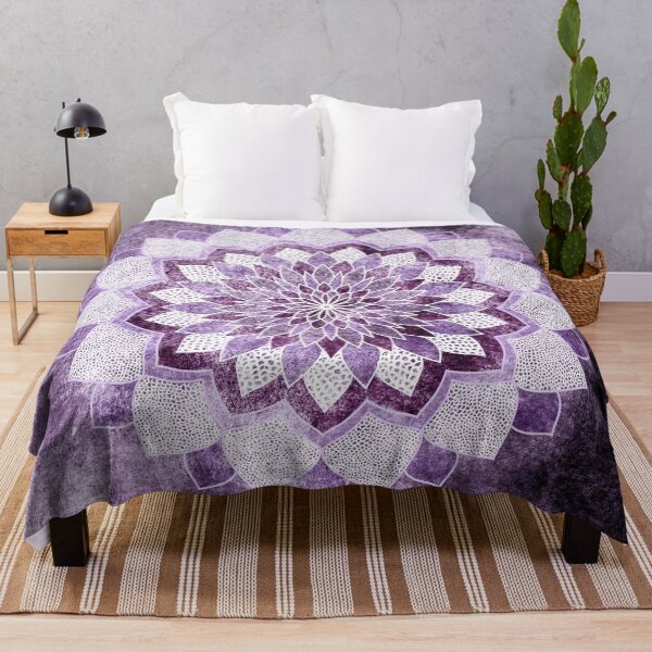 Item preview, CHICBOHO MANDALA IN PURPLE designed and sold by nikamartinez.