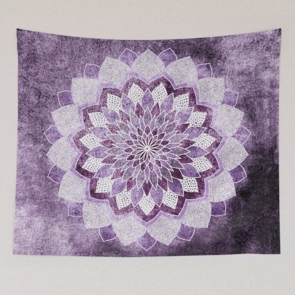 Item preview, CHICBOHO MANDALA IN PURPLE designed and sold by nikamartinez.