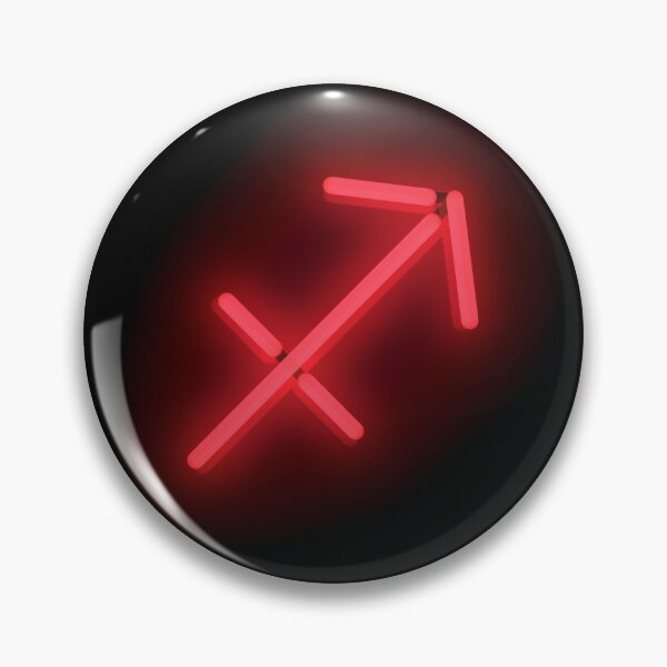 Item preview, Sagittarius Zodiac Neon Sign Red designed and sold by alm0st-aliv3.