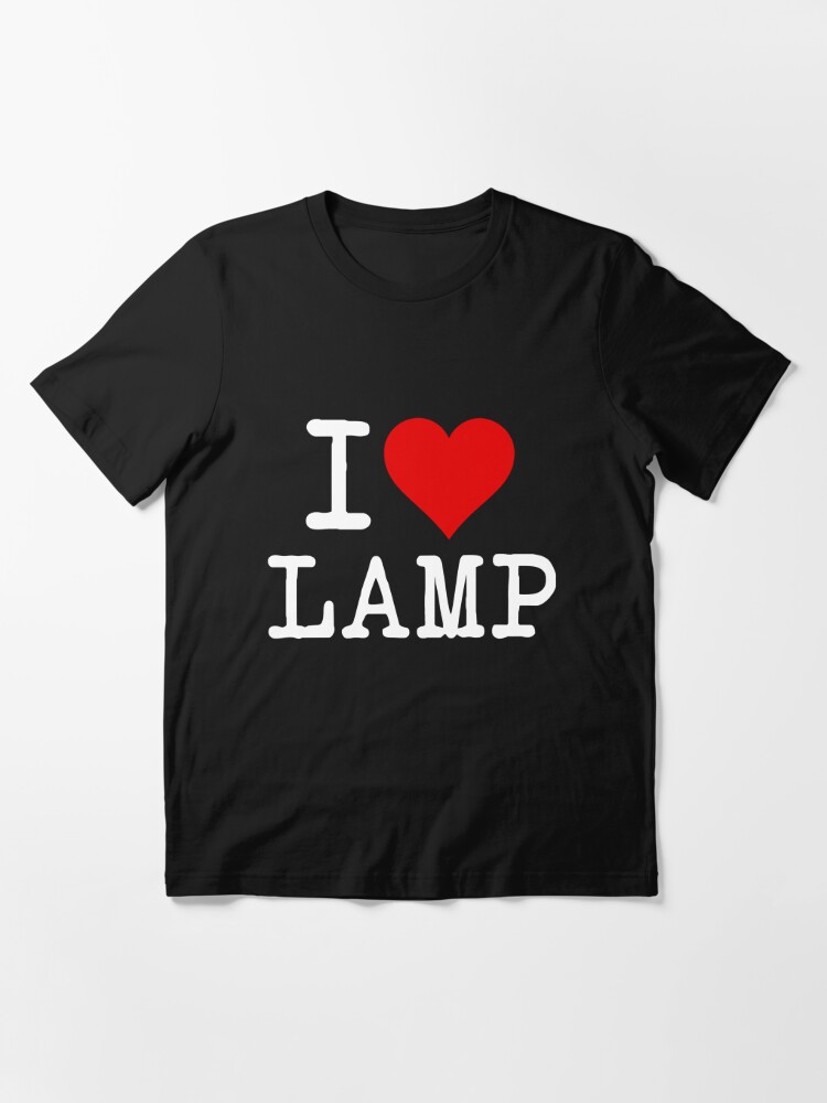 I Love Lamp T Shirt For Sale By Jewleo Redbubble I Love Lamp T Shirts I Heart Lamp T