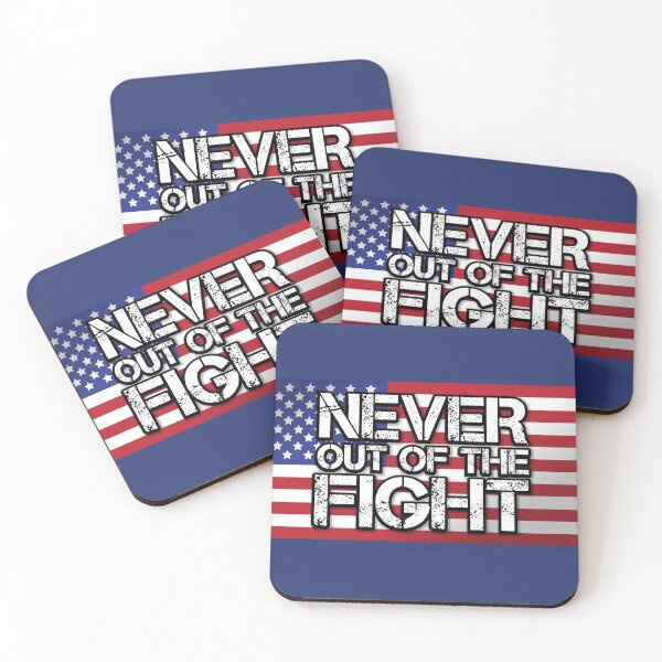 Item preview, Never out of the Fight designed and sold by Redneck-Stupid.