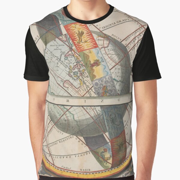 Item preview, Ptolemaic View of the Universe - Celestial chart designed and sold by philozei.