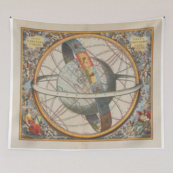 Item preview, Ptolemaic View of the Universe - Celestial chart designed and sold by philozei.