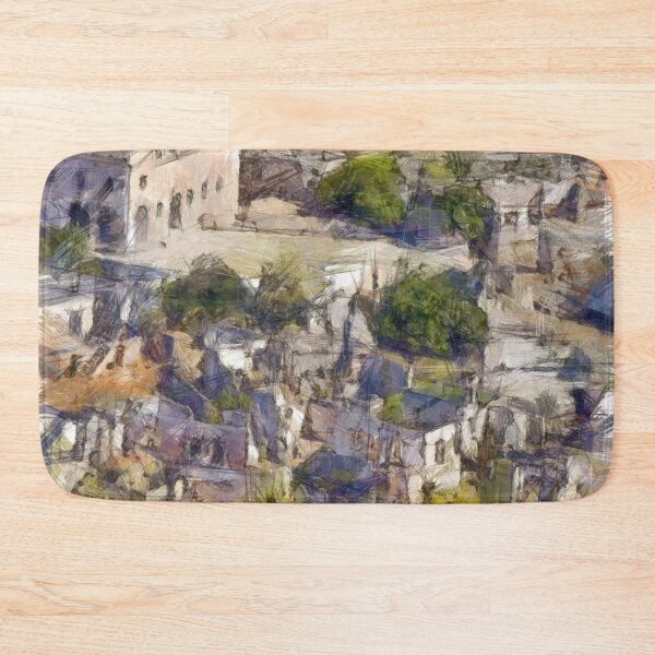 Item preview, Kayakoy Deserted Village Fethiye Pencil Sketch designed and sold by taiche.