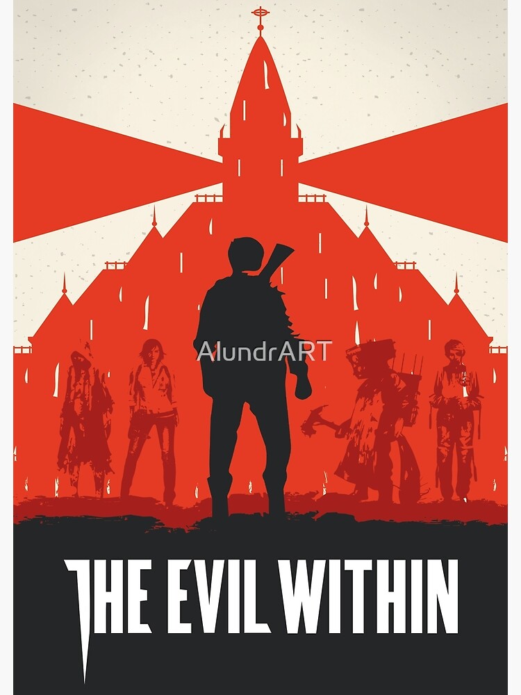 "The Evil Within" Poster for Sale by AlundrART | Redbubble