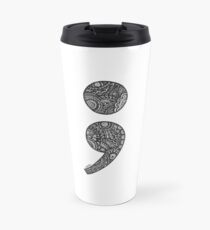 Semi Colon Travel Mug