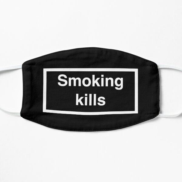 Smoking Kills Mask By Hachimon Redbubble