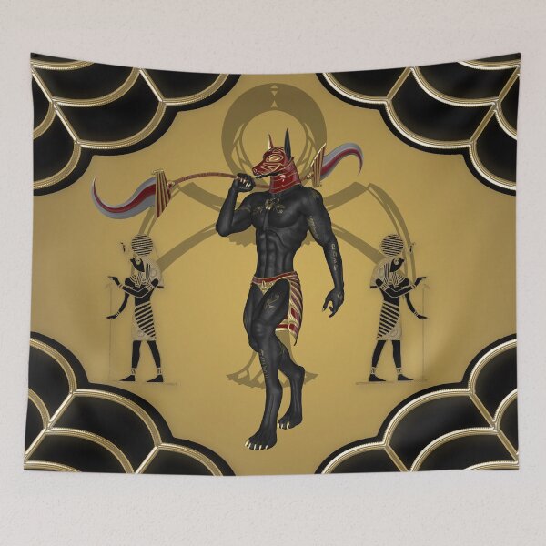 Item preview, Anubis the egyptian god designed and sold by nicky2342.