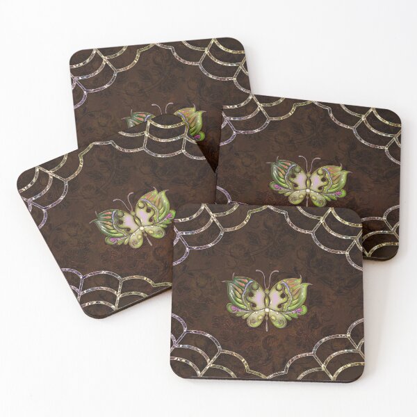 Item preview, Noble butterflies on vintage background designed and sold by nicky2342.