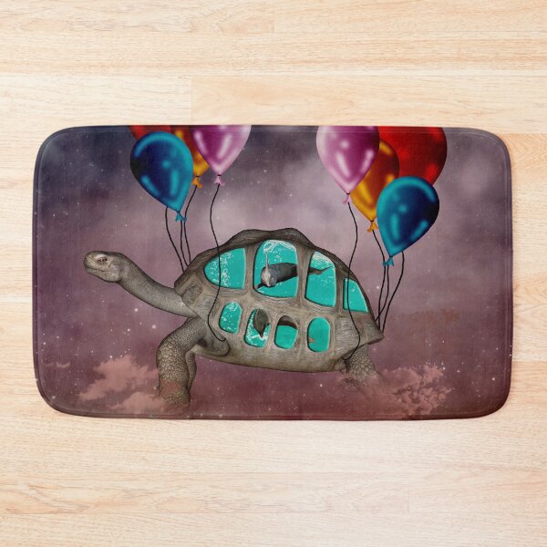 Item preview, The wonderful funny turtle with dolphins designed and sold by nicky2342.