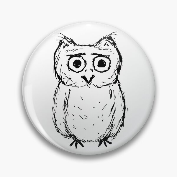 Item preview, Concerned Owl designed and sold by DanaAndTheBooks.