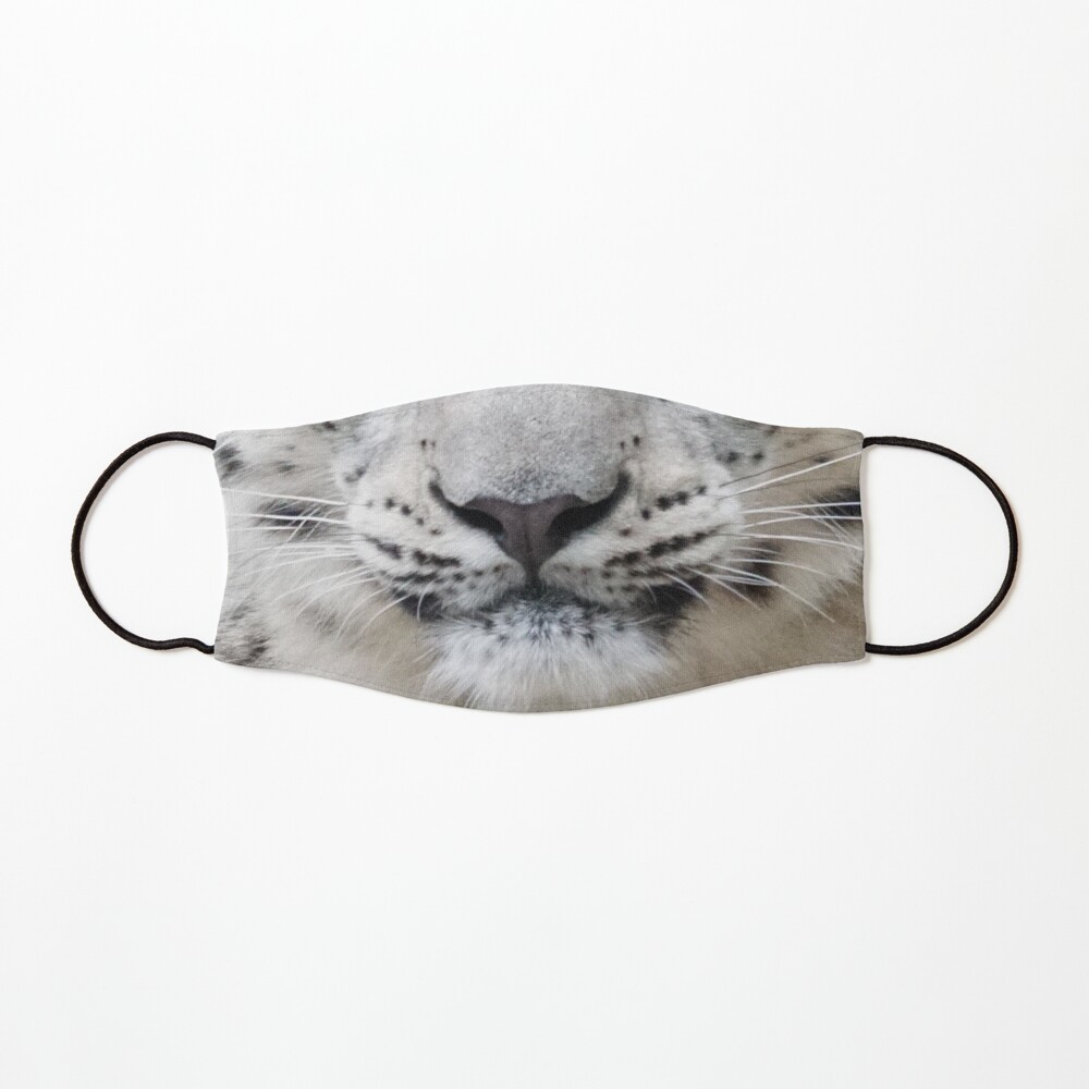 Snow Leopard Face Protective Mask Mask
