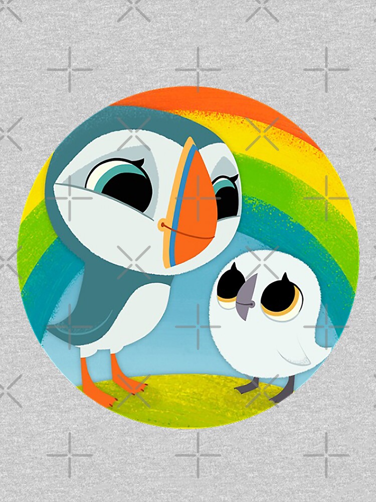 Puffins Preschool Gifts - Rocks - Irish Coast - Ireland - Cute Little Pre School Gifts - T shirts by happygiftideas