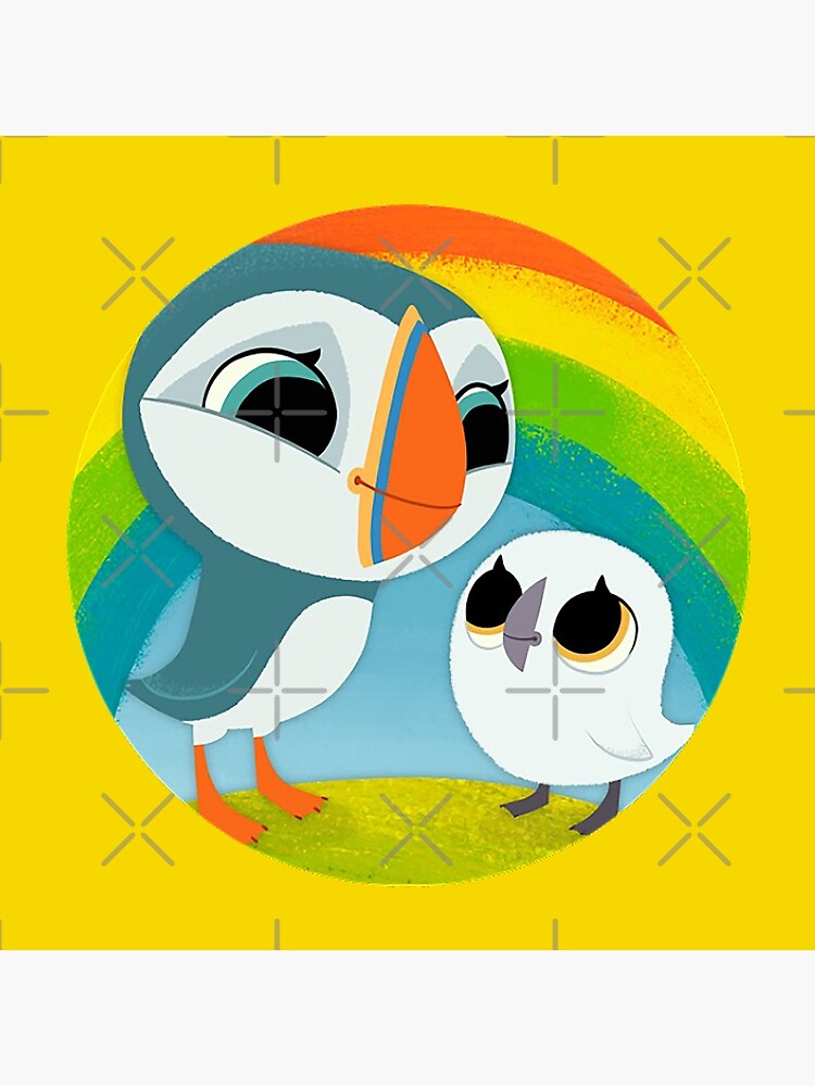 Puffins Preschool Gifts - Rocks - Irish Coast - Ireland - Cute Little Pre School Gifts - T shirts by happygiftideas
