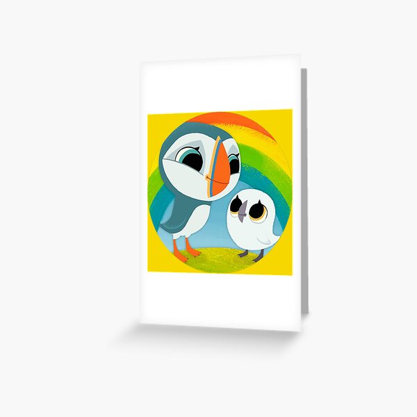 Puffin Motif Chrome Notebook Card Holder & Pen Mothers Day Christmas Gift 