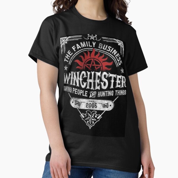 Item preview, The Family Business Winchester Saving People and Hunting Things | Supernatural™ designed and sold by Fandom Utopia.