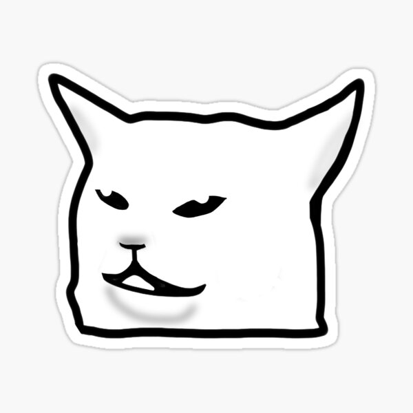 Smudge The Cat Stickers | Redbubble