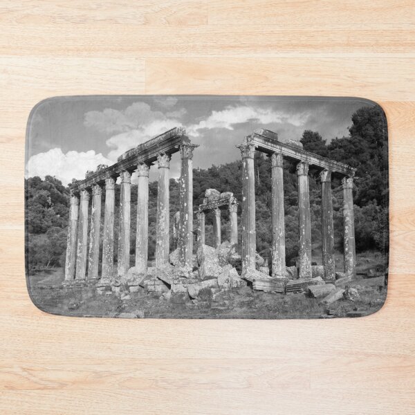 Item preview, Euromos Ruins Black and White Photography designed and sold by taiche.