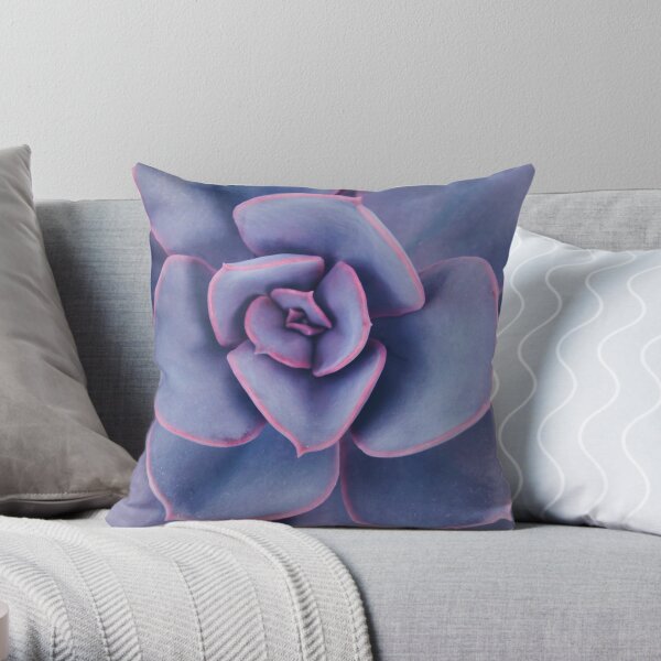 Purple Pearl Throw Pillow