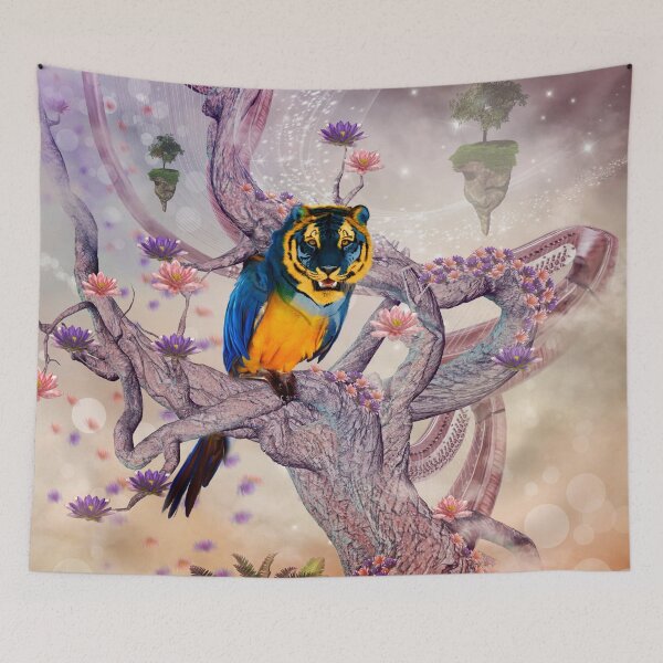 Item preview, Awesome colorful parrotiger designed and sold by nicky2342.