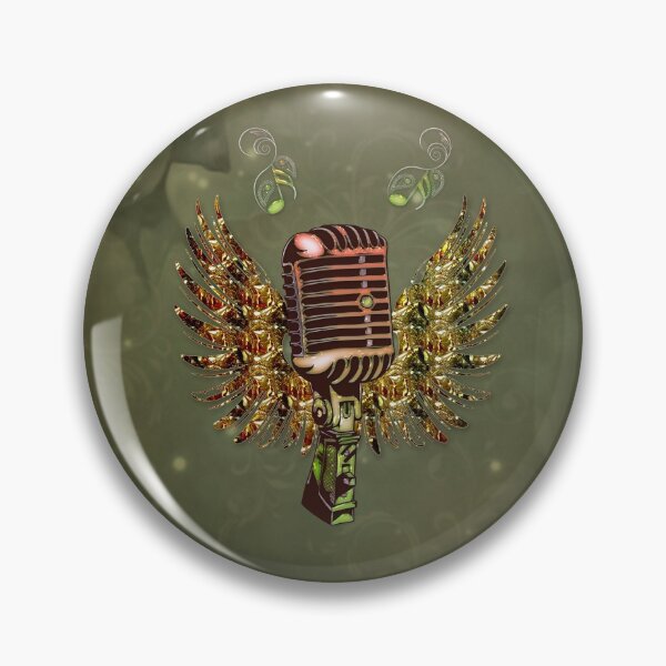 Item preview, Elegant decorative microphone with key notes designed and sold by nicky2342.