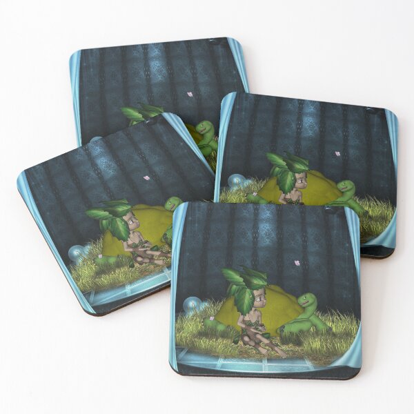 Item preview, Cute little fairy with turtle designed and sold by nicky2342.