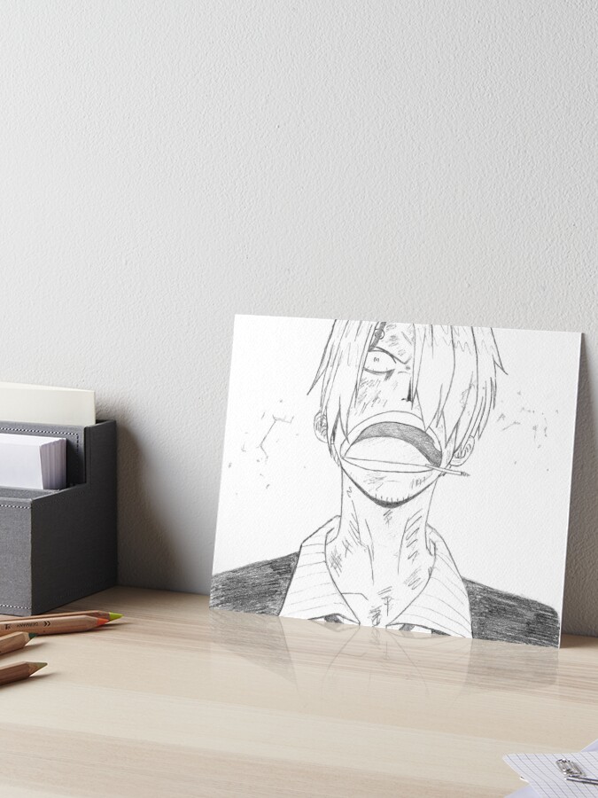 HOW TO DRAW SANJI (Vinsmoke Sanji) - ONE PIECE 